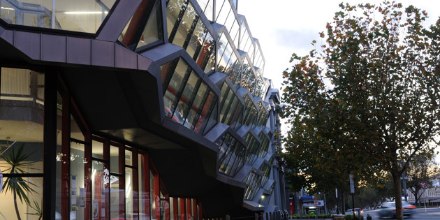 TAFE building Timor STreet