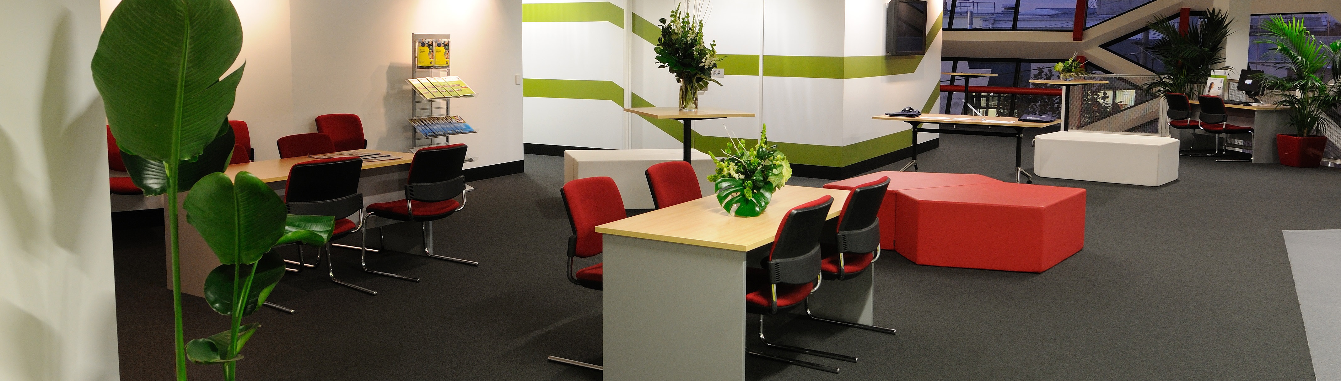 The foyer of our meetings and events centre.