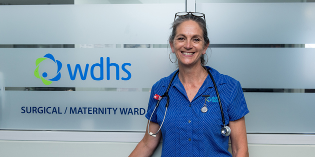 Nursing student WDHS