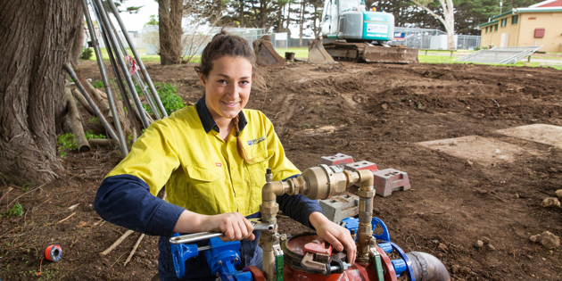 Shona McGuigan on site