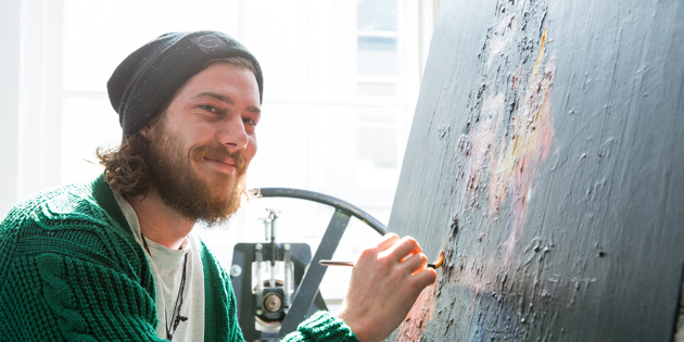 James Art student