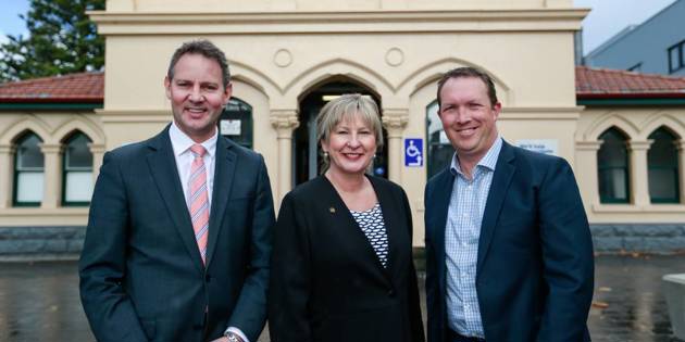 Mark, Steve with Minister Tierney