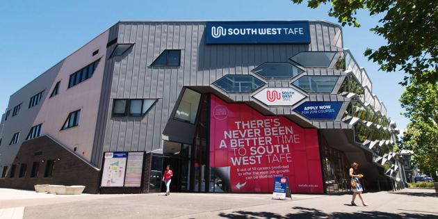 front of TAFE building