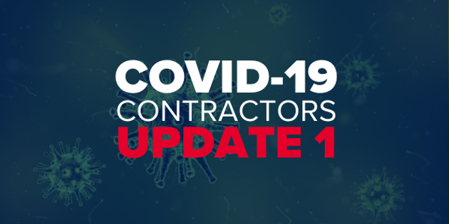 COVID-19 Contractor Update 1