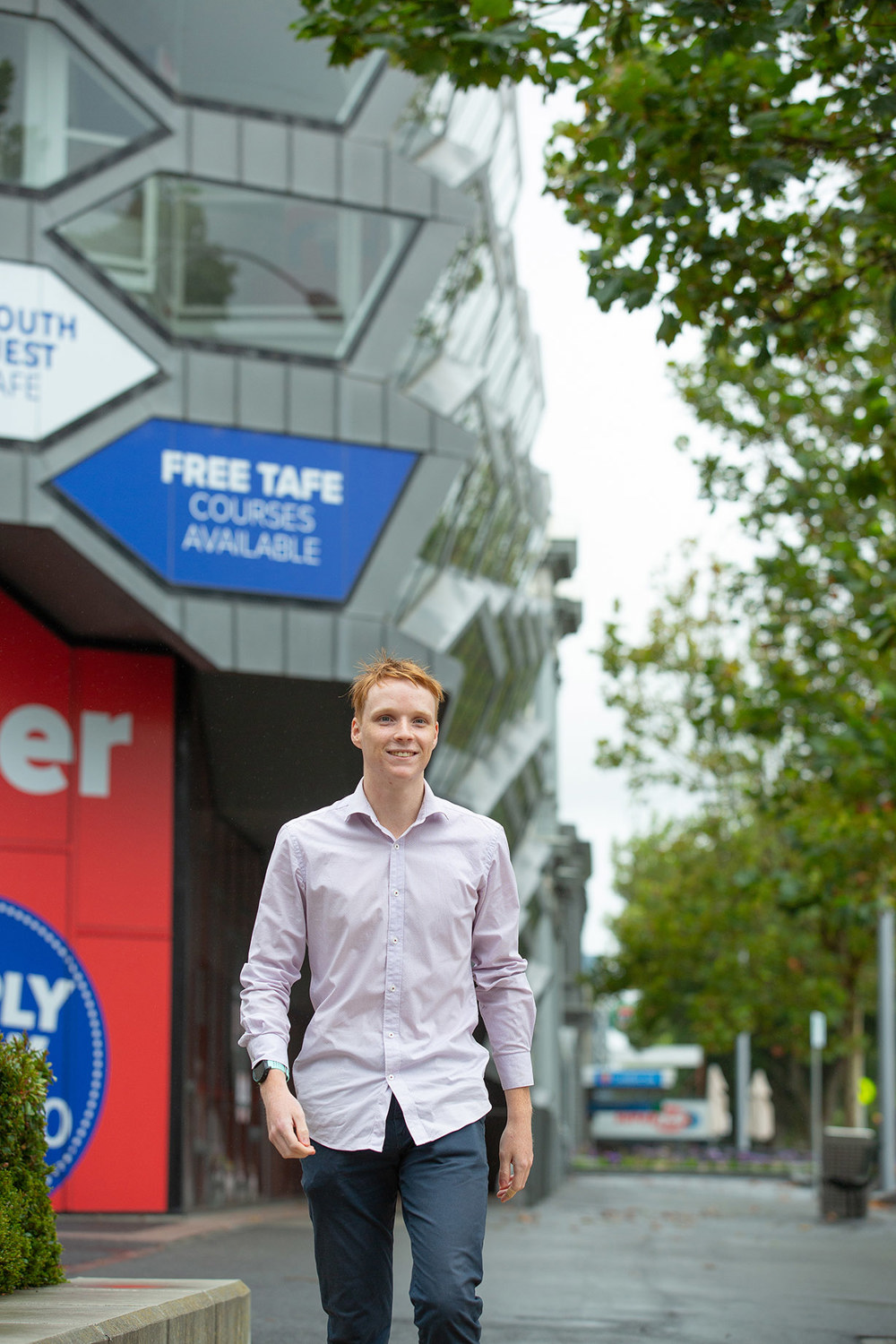 Sean O'Keefe completed a traineeship in the Certificate III in Tourism with South West TAFE