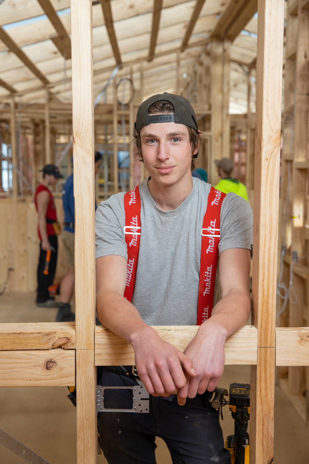 Dominic McCosh studied the Certificate II in Building and Construction at South West TAFE