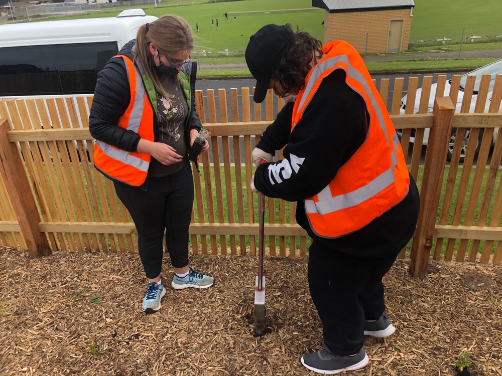 VCAL students to continue work on Indigenous garden