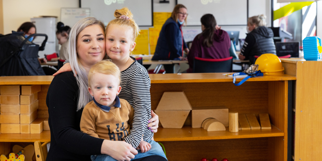 SWTAFE graduate working in child care