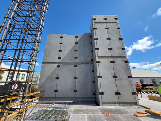 Learning And Library Hub construction site
