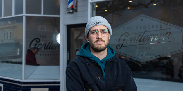 Zak started a Certificate III in Barbering at Pure Academy and was then fortunate to gain an apprenticeship at The Crooked Gentleman Barber Shop.