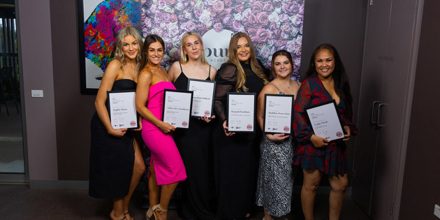 Pure Academy’s top hairdressing, barbering, beauty, massage and nail technology students