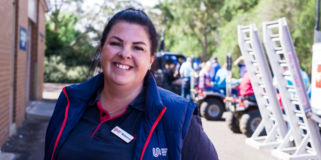 Ms Toleman comes from an industry background and likes to see herself as an equal to her students and a mouthpiece for her industry
