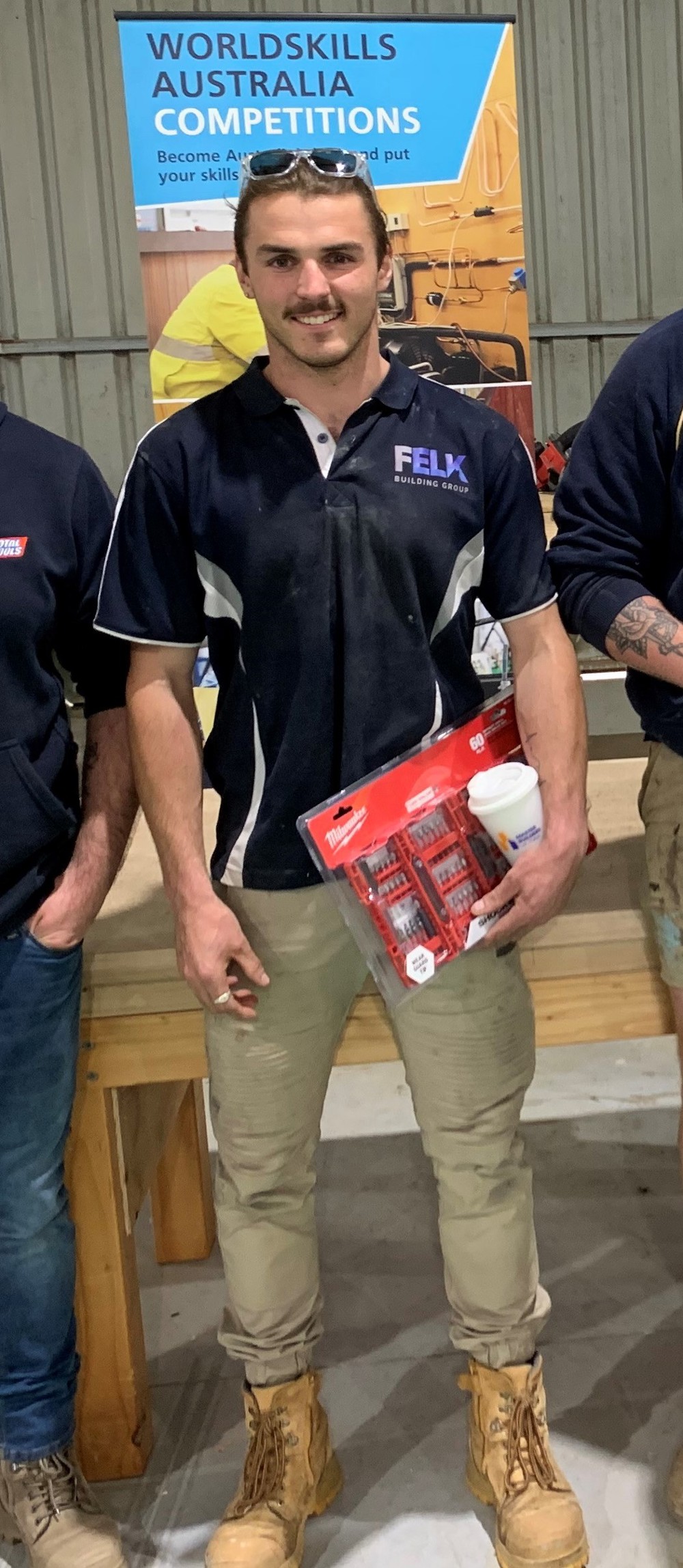 Jayme Cannon - SWTAFE carpentry student has been recognised as the best apprentice carpenter in Australia at the WorldSkills National Championships.